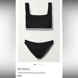 Hunza G Xandra seersucker bikini